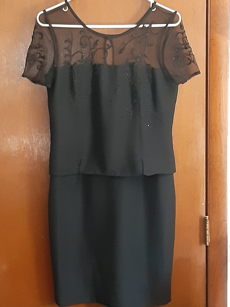 Black Sequined Cocktail dress